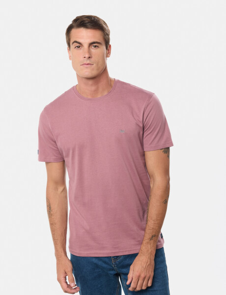 REMERA LISA DE ALGODÓN Rosado