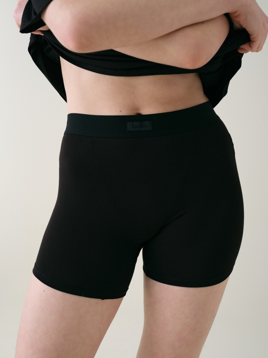 Short Boxer Viscosa - Negro 