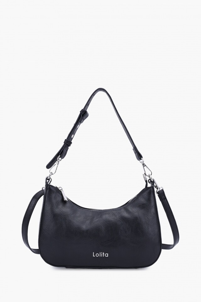 Cartera hobo negro