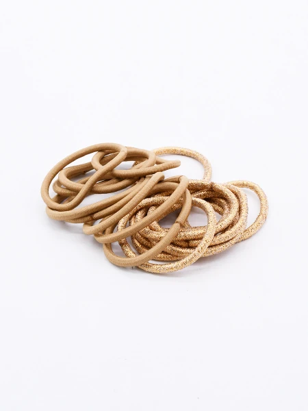 COLEROS PACK X 18 BEIGE