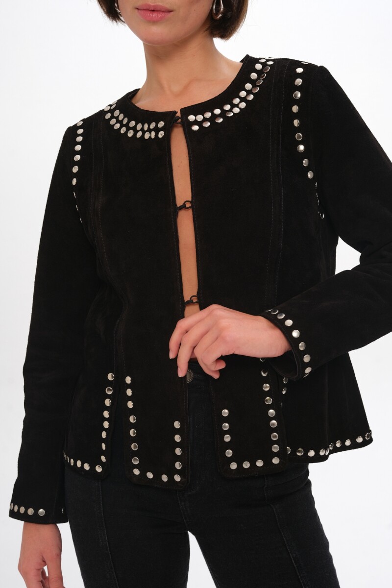Chaqueta Leather Reynalda Negro
