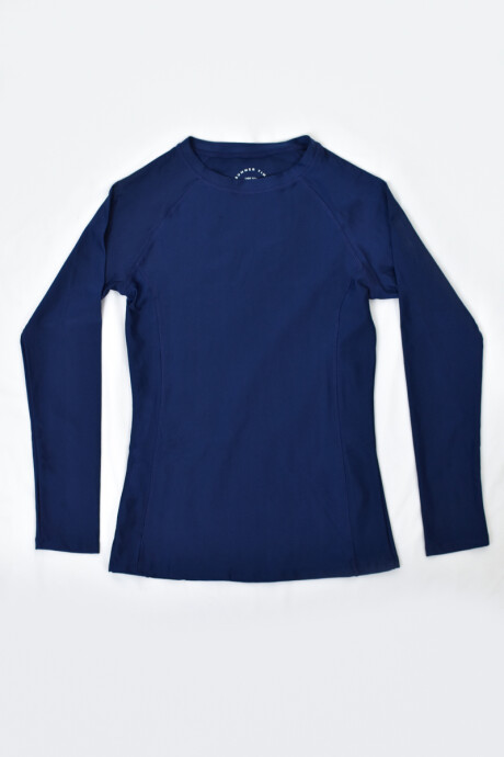 Remera UV de Dama Navy