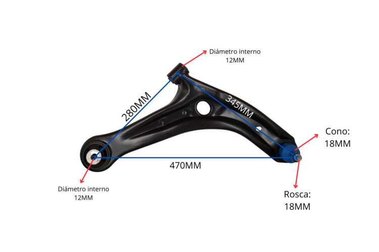 Parilla De Suspension Delantera Ford Ka/Fiesta 10-25 Der Parilla De Suspension Delantera Ford Ka/Fiesta 10-25 Der