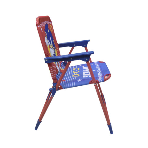 Silla Playa Infantil Sonic Plegable Con Seguro ROJO