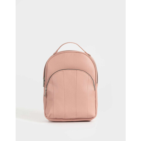 Mochila Puffy Flores Rosa Viejo