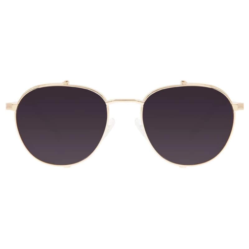Lentes de Sol Alok Tech In Style Redondo Dorado Lentes de Sol Alok Tech In Style Redondo Dorado