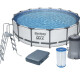 Piscina Bestway Steel Pro Max 14970 Litros con Bomba y Filtro – Disfruta del Verano en Uruguay Piscina Bestway Steel Pro Max 14970 Litros con Bomba y Filtro – Disfruta del Verano en Uruguay