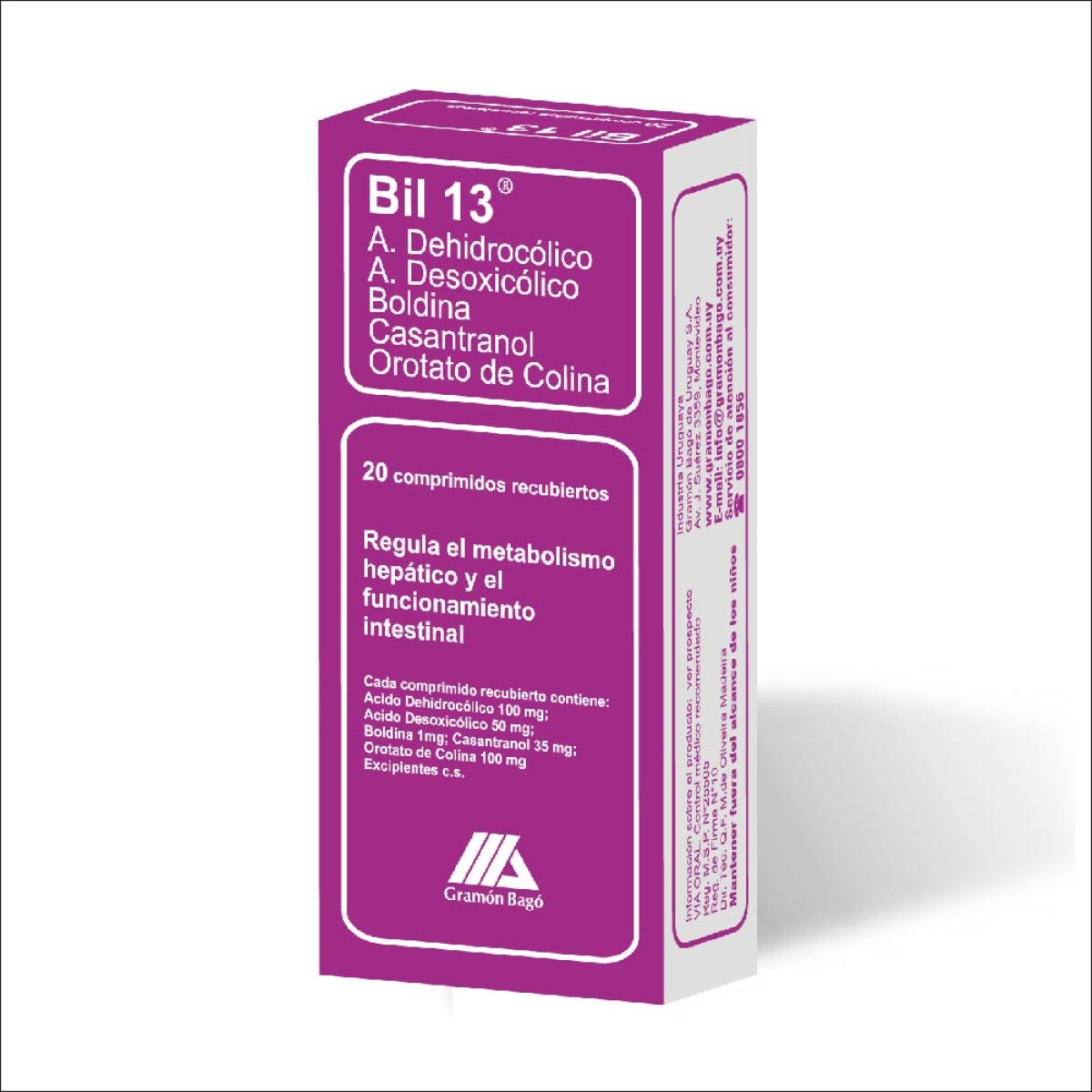 Bil 13 20 Comprimidos 