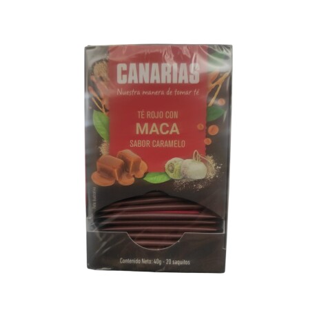 Caja 20 Té Rojo con Maca Sabor Caramelo Canarias 40GR 001