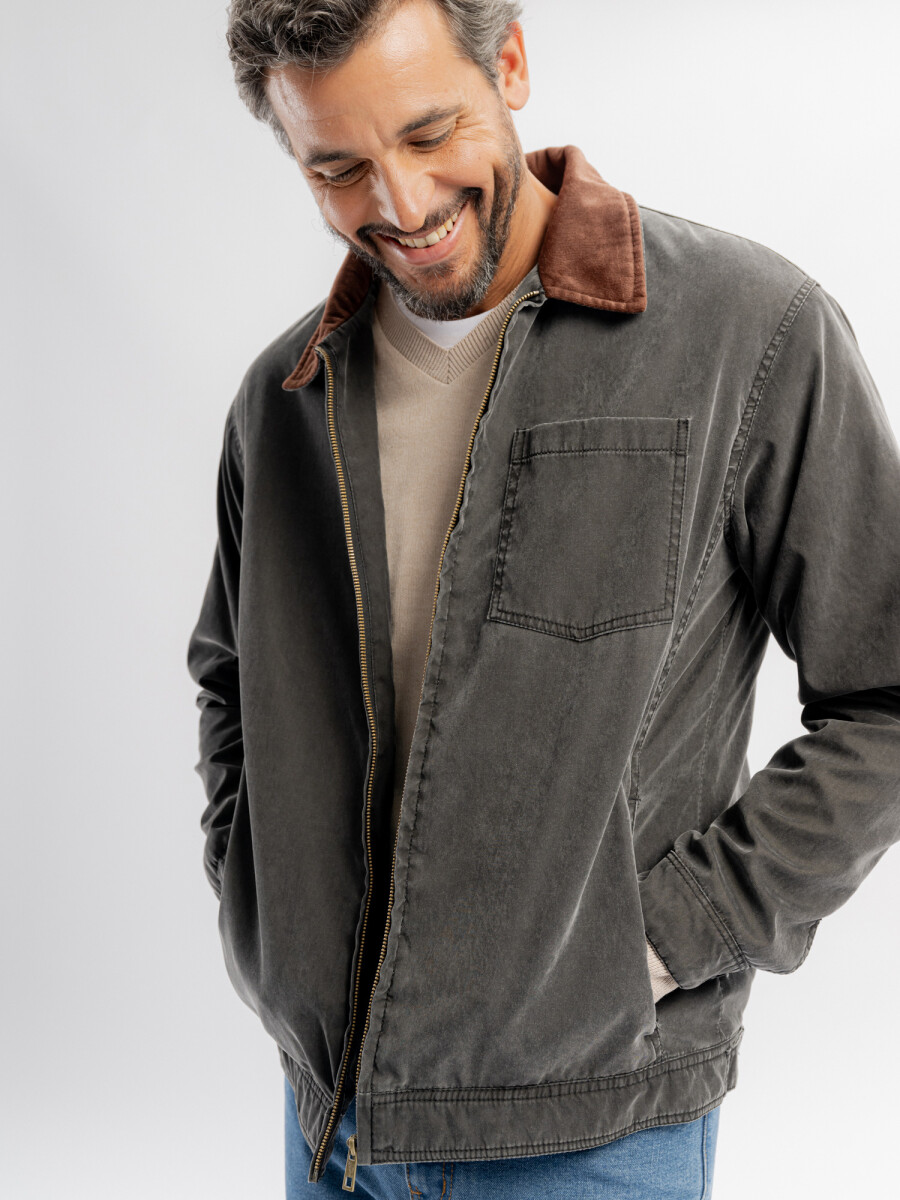 Campera Eco - negro 