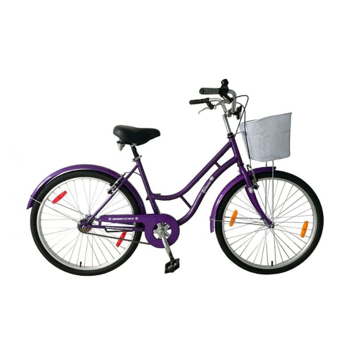 Bicicleta de Paseo IPANEMA LADY - Rodado 26 - Baccio - Violeta 