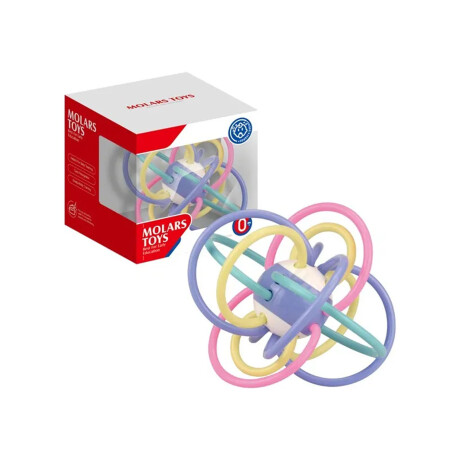 Sonajero Mordillo Estimulación Temprana Ideal Recién Nacidos Multicolor