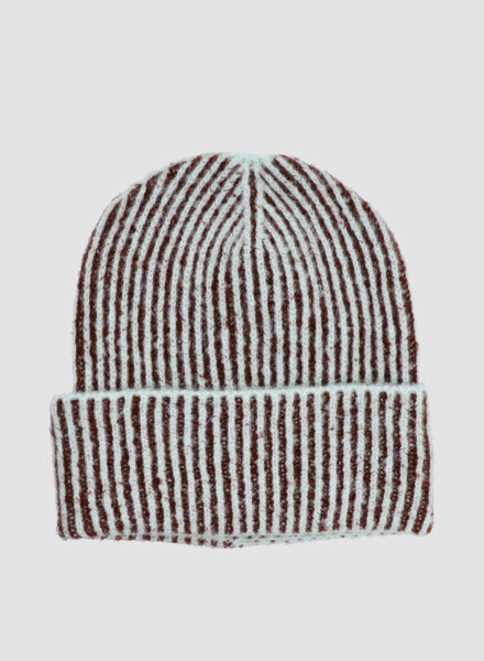 Gorro bicolor morely dama Celeste
