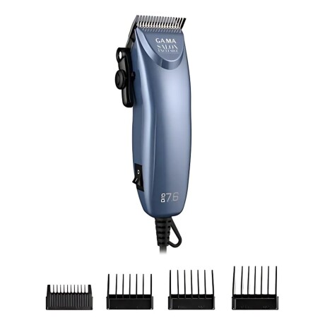 Cortapelo profesional GaMA Salon Exclusive PRO 7.6 + Accesorios Azul