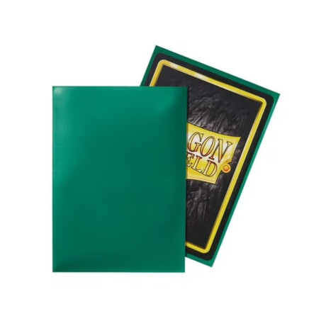 Dragon Shield: 100 Standard Sleeves - Classic Green Dragon Shield: 100 Standard Sleeves - Classic Green
