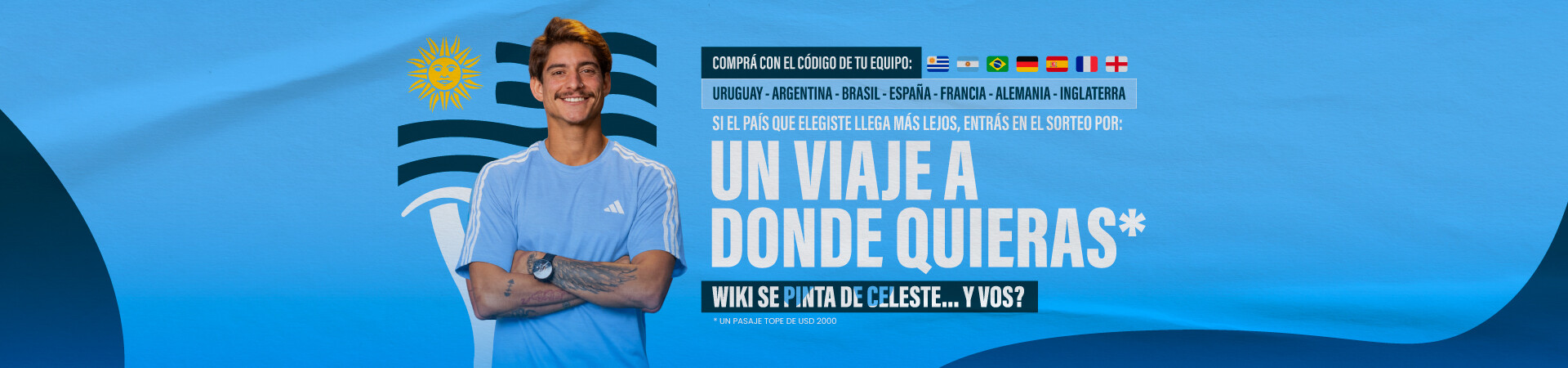 Wiki se pinta de celeste