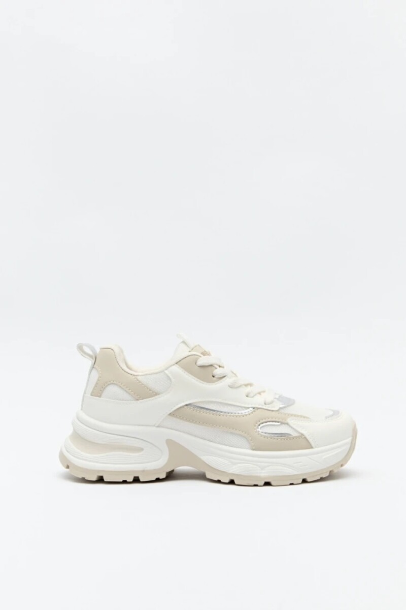 CALZADO P.CAKE MARIMBA - BLANCO 