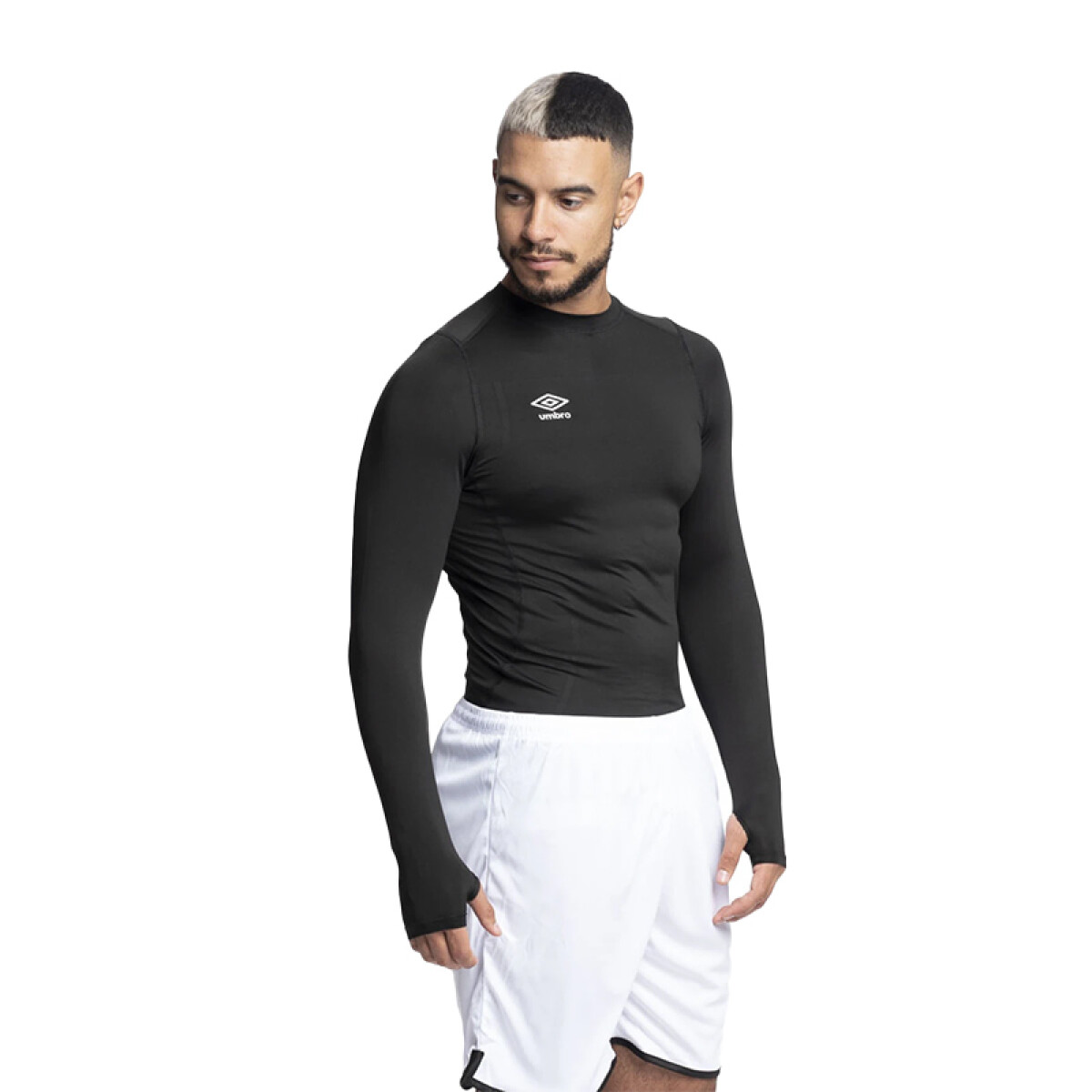 Remera Umbro Térmica Manga Larga - Negro 