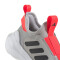 Championes de Niños Adidas Tensaur Comfort JRS Gris - Rojo - Negro