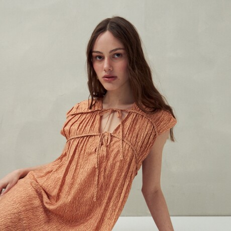 VESTIDO WILLA Caramelo
