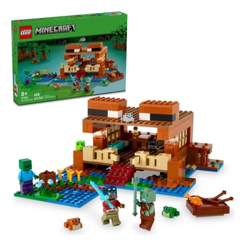 Lego Minecraft La Casa Rana Con Zombie Y Barco Lego Minecraft La Casa Rana Con Zombie Y Barco