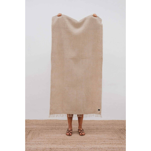 Toalla de playa OLA BEIGE