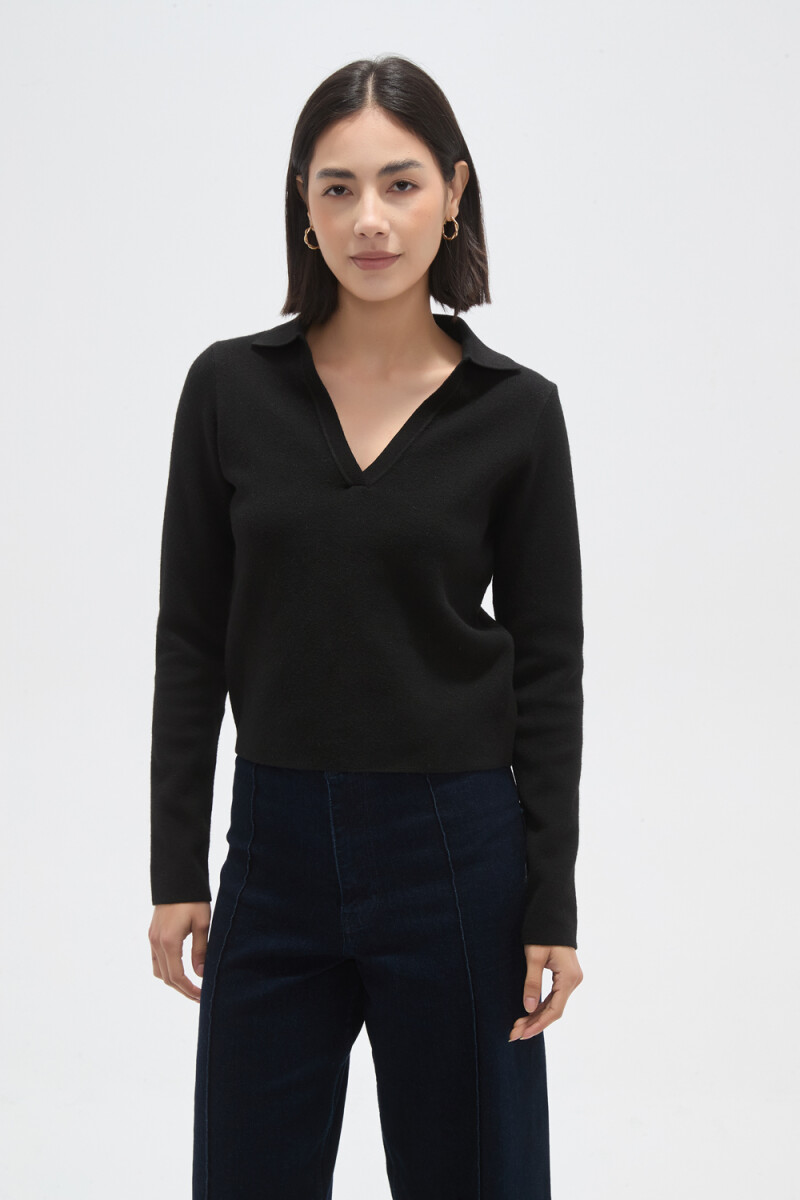 Cardigan Sett - Negro 