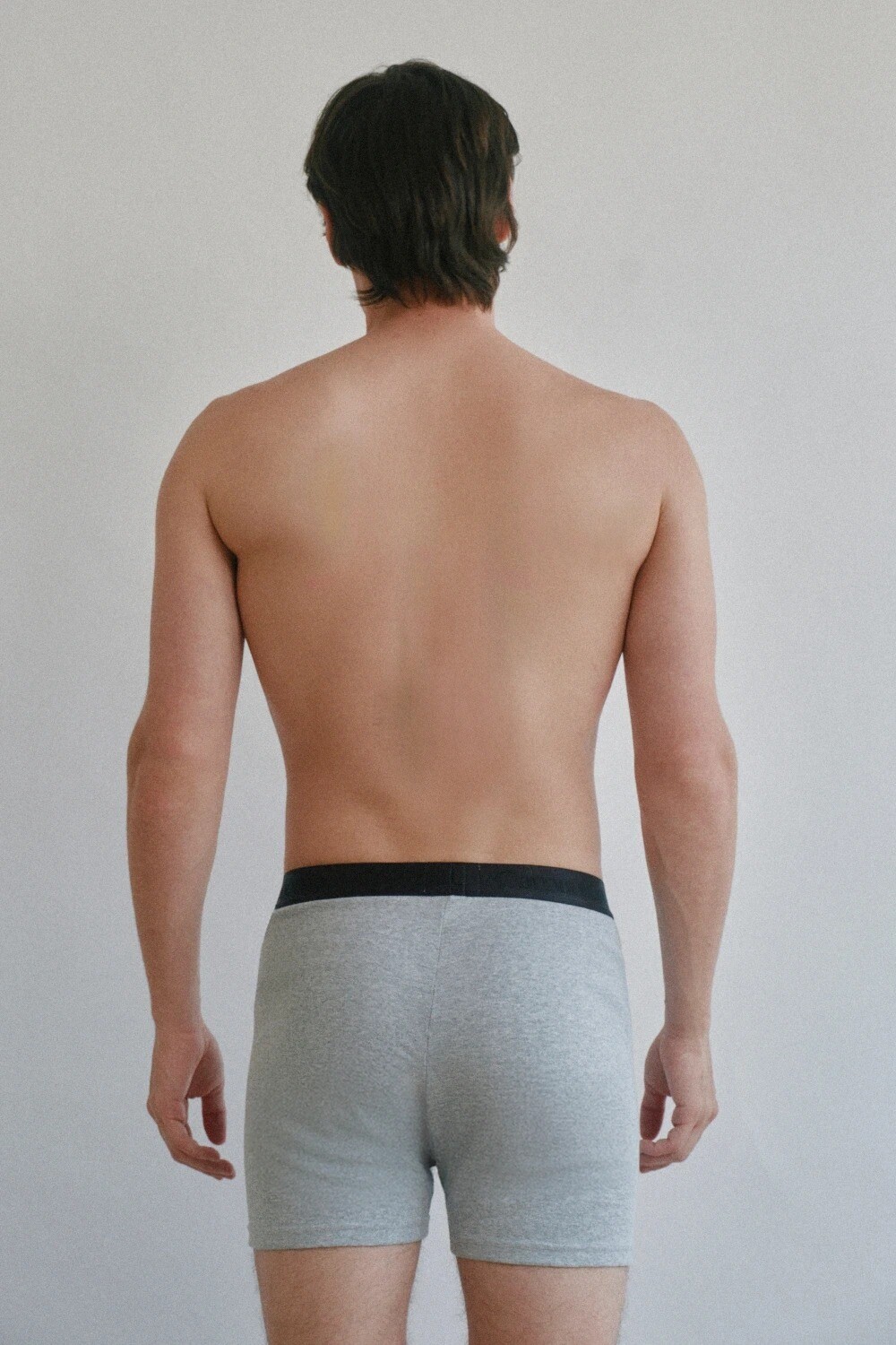 BOXER MAX Gris Melange