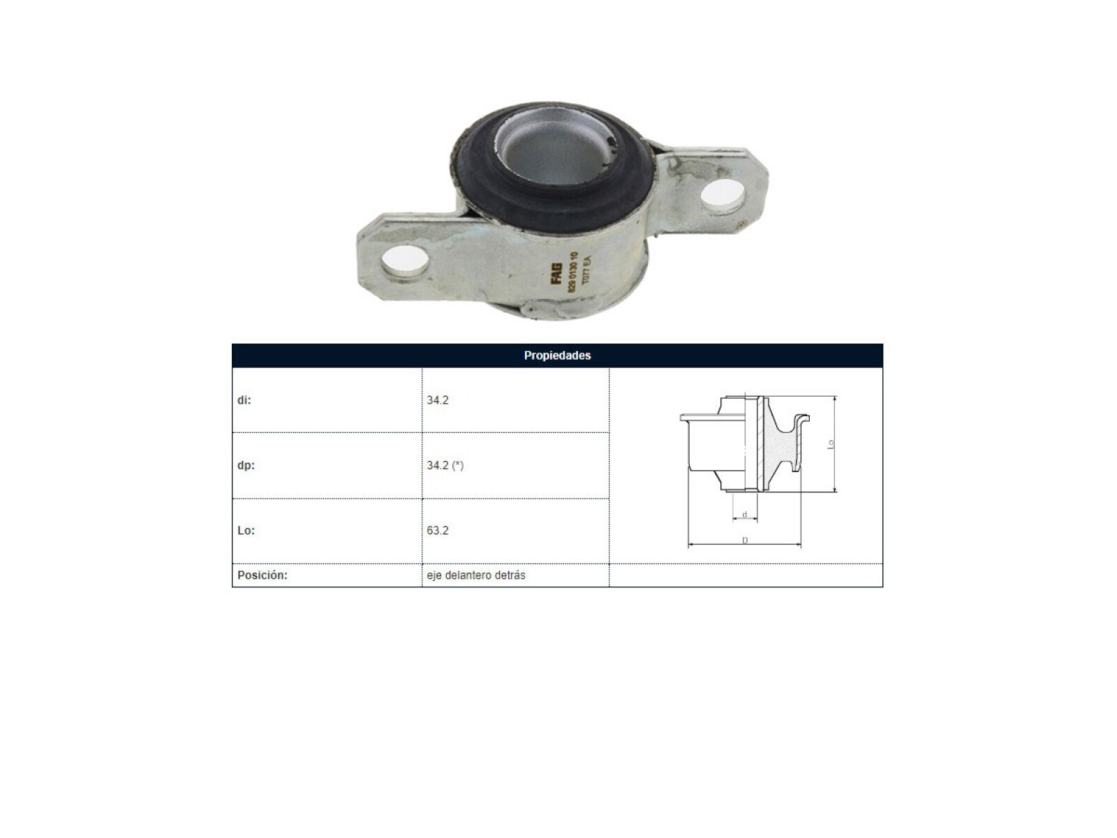 Soporte Parilla Del Fiat Ducato, Peug Boxer 87-25 Der/Izq 
