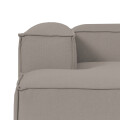 Sillón Nicole Chaise Lounge Derecho Gris