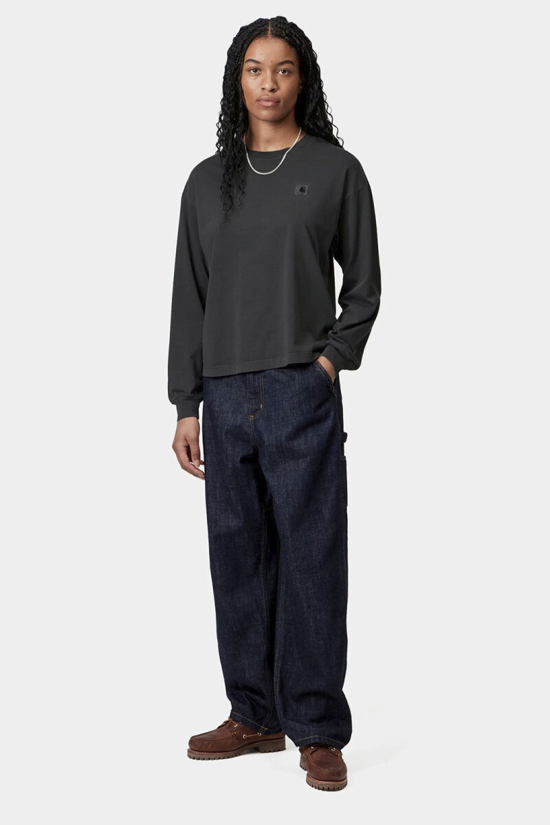 W' L/S NELSON T-SHIRT Negro