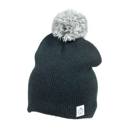 GORRO LANA LISO C/POMPON OSITO GORRO LANA LISO C/POMPON OSITO