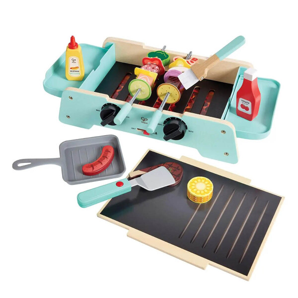 Juego Barbacoa Plancha Y Parrilla Hape Juego Barbacoa Plancha Y Parrilla Hape
