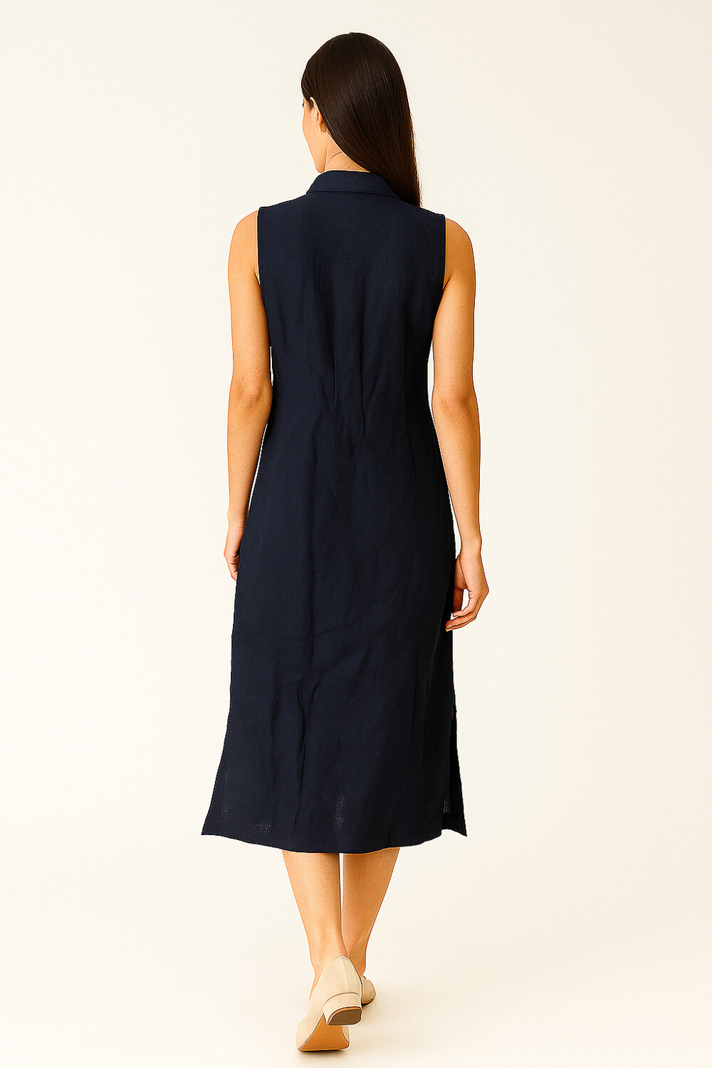 Vestido Vessia Azul Noche