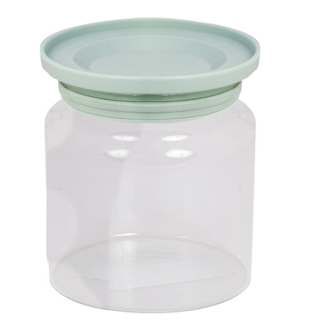 FRASCO CON TAPA VIDRIO GRIS 400ML