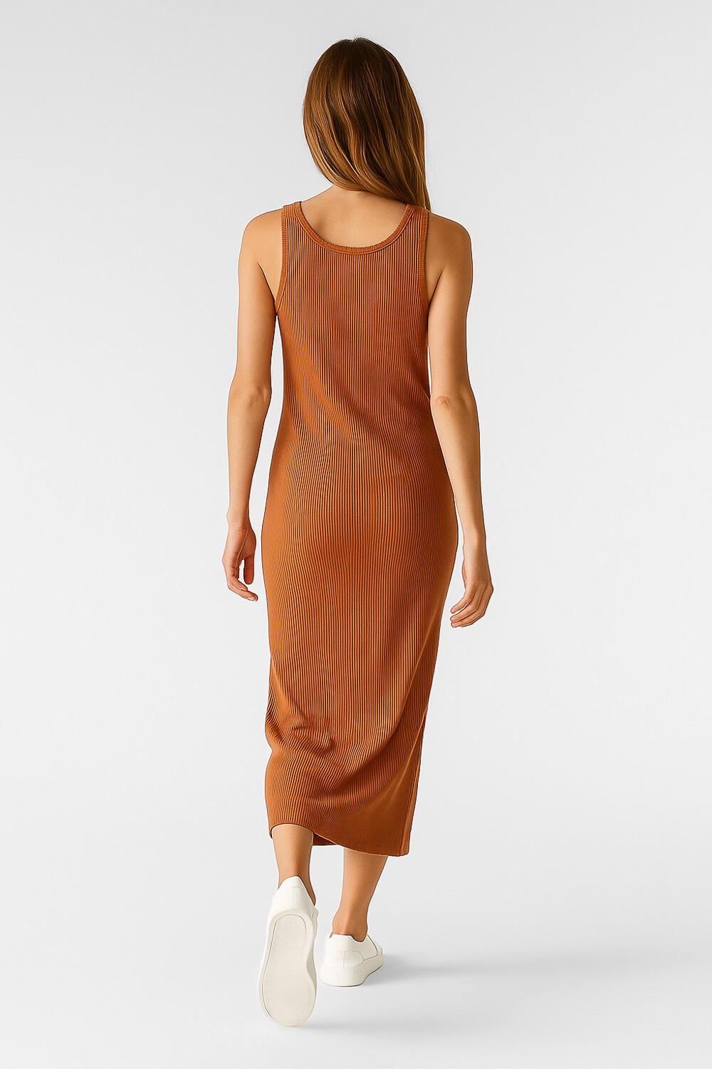 Vestido Masako Cobre