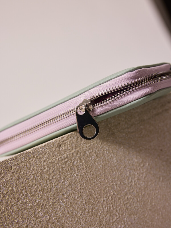 BILLETERA NOVADI RUSTY Verde Claro