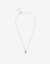 Cadena Corta con Dije Metal Cadena Corazón Plata 925 - Plateado
