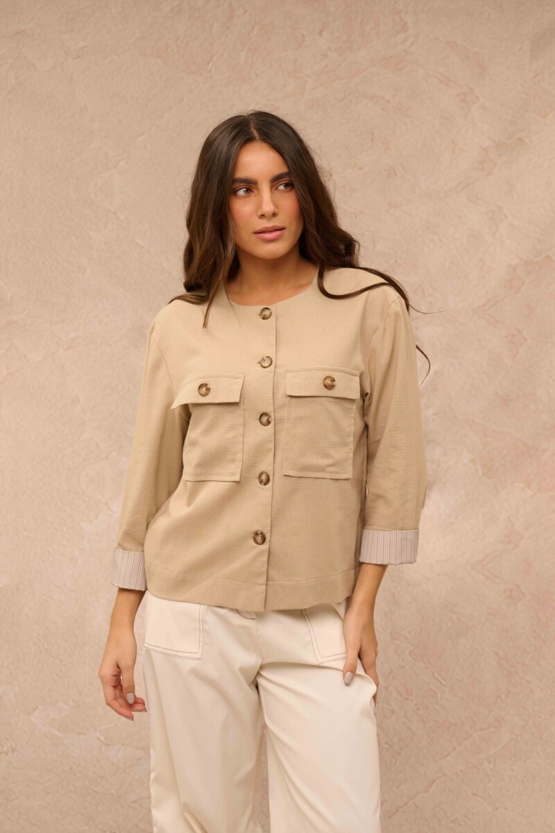 CAMPERA AMAPOLA BEIGE 