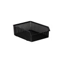 CANASTO ORGANIZADOR MULTIUSO APILABLE NEGRO CANASTO ORGANIZADOR MULTIUSO APILABLE NEGRO