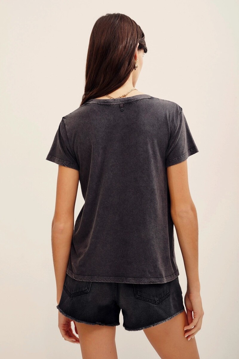 REMERA LUNE FLY Gris Oscuro