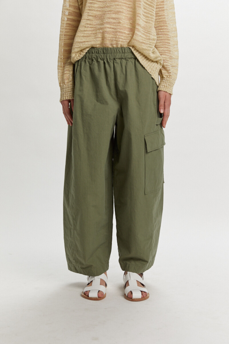 PANT OVER CARGO Verde Militar
