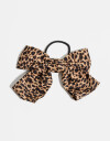 Gomitas Elásticas Estampados Gomita Elástica Con Moño Animal Print - Estampado Animal Print