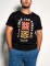 Remera estampada Isai Negro