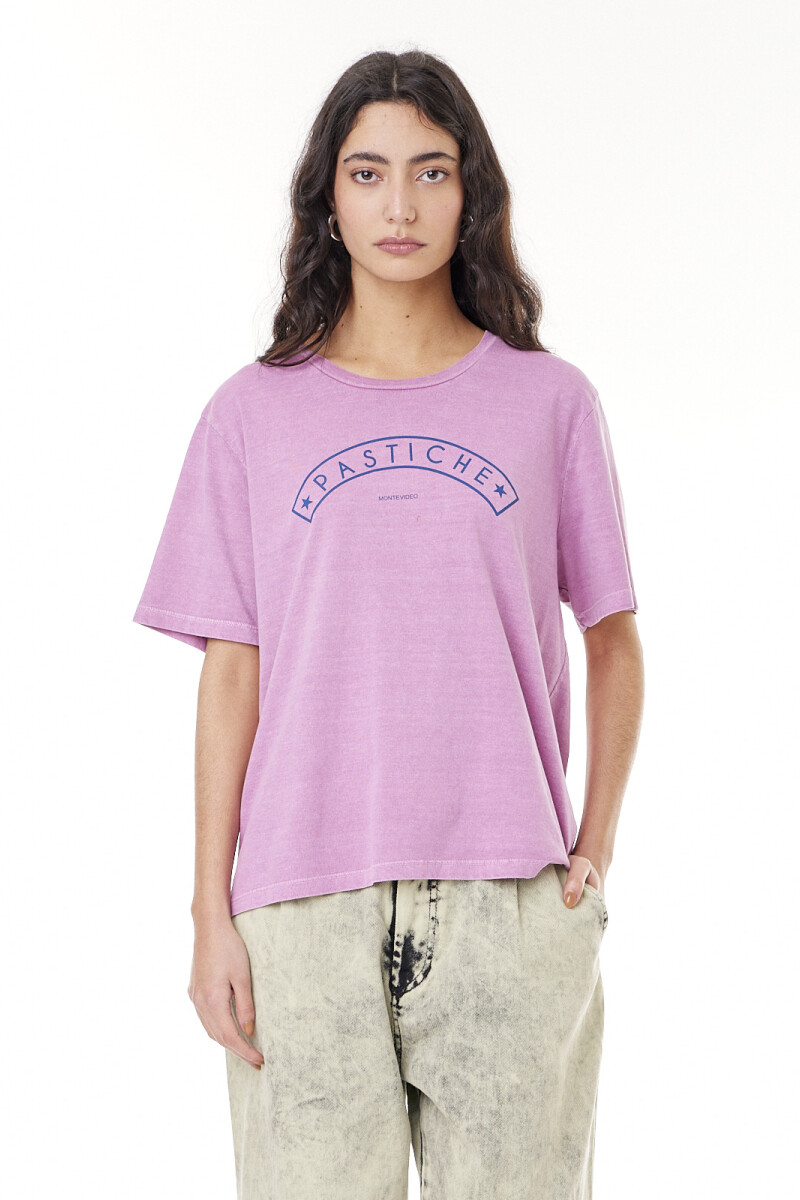 T-shirt San Púrpura