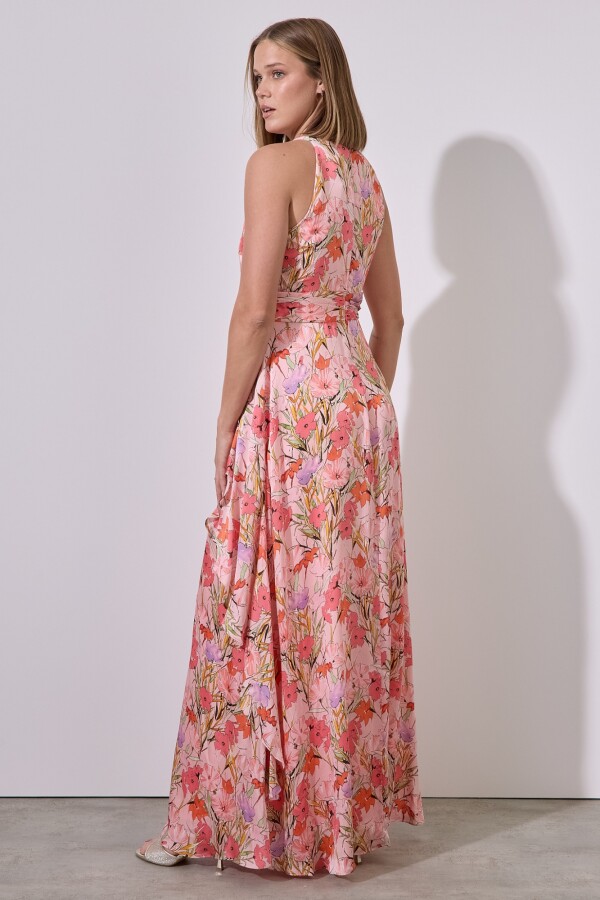 Vestido Maxi Sping CORAL/MULTI