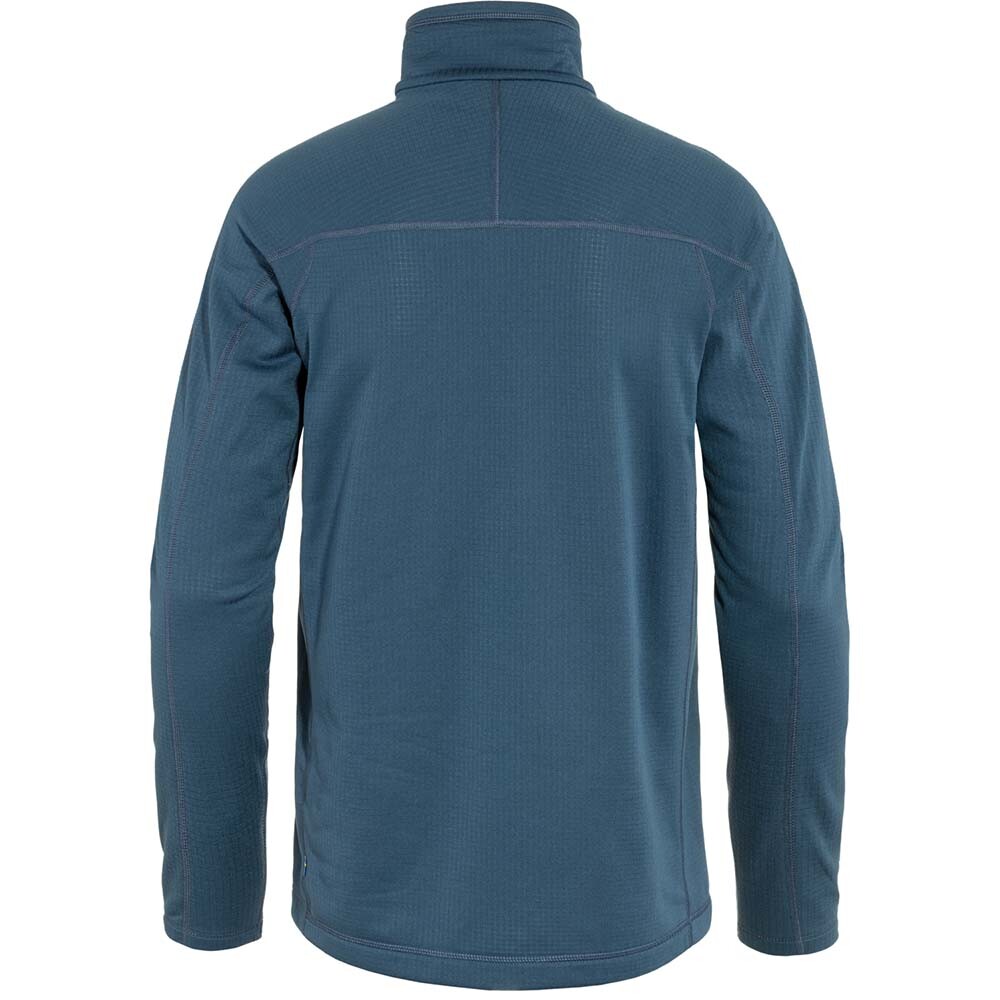 Casaca Fjallraven Abisko Lite Fleece Half Zip M Hombre Indigo Blue