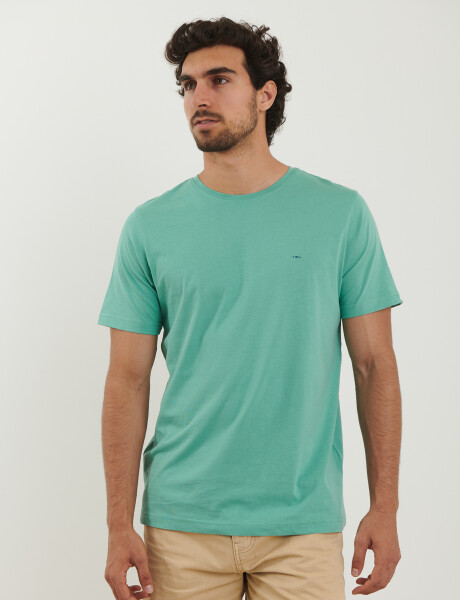 520958 T-SHIRT HARRINGTON LABEL Verde