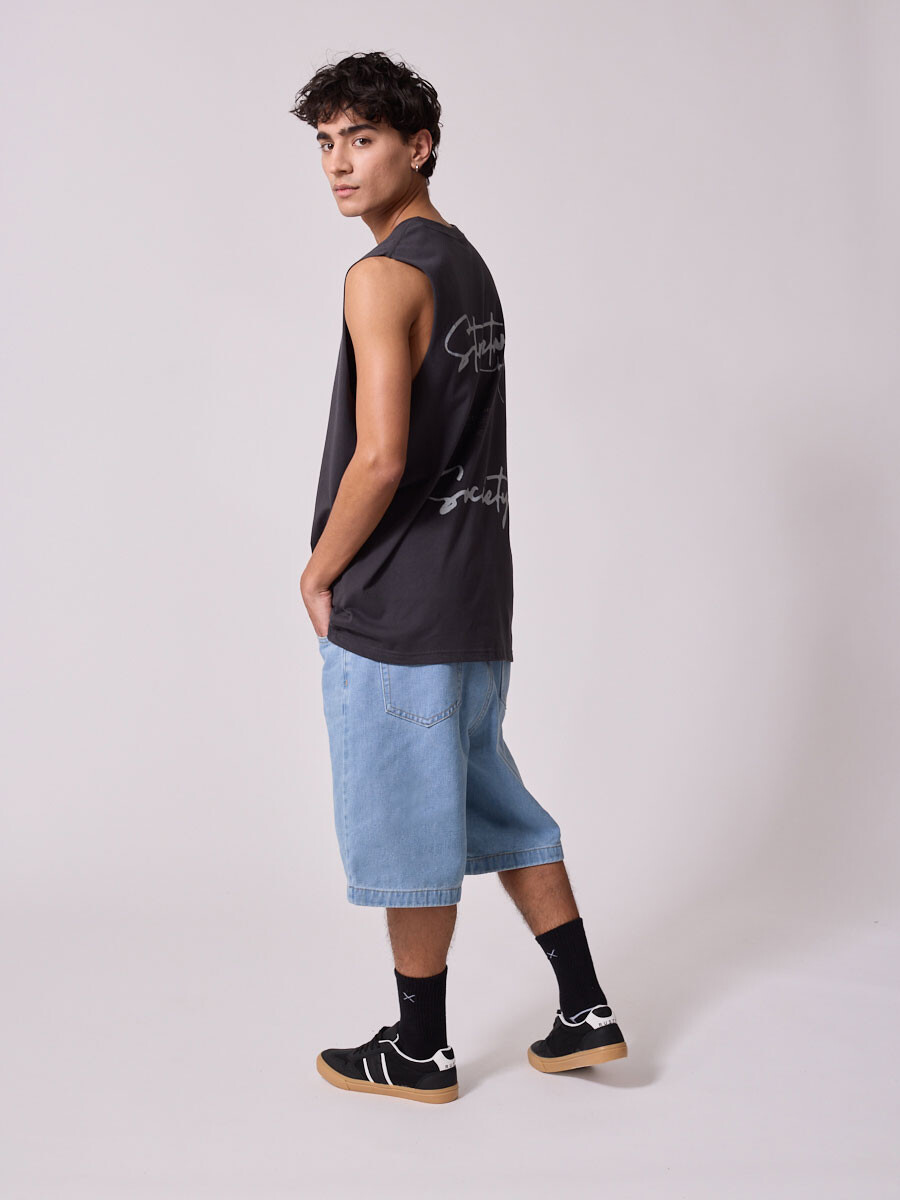 MUSCULOSA RUNDA DIXIE Gris Oscuro
