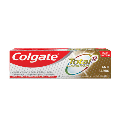 Pasta Dental Colgate Total 12 Antisarro 131 GR
